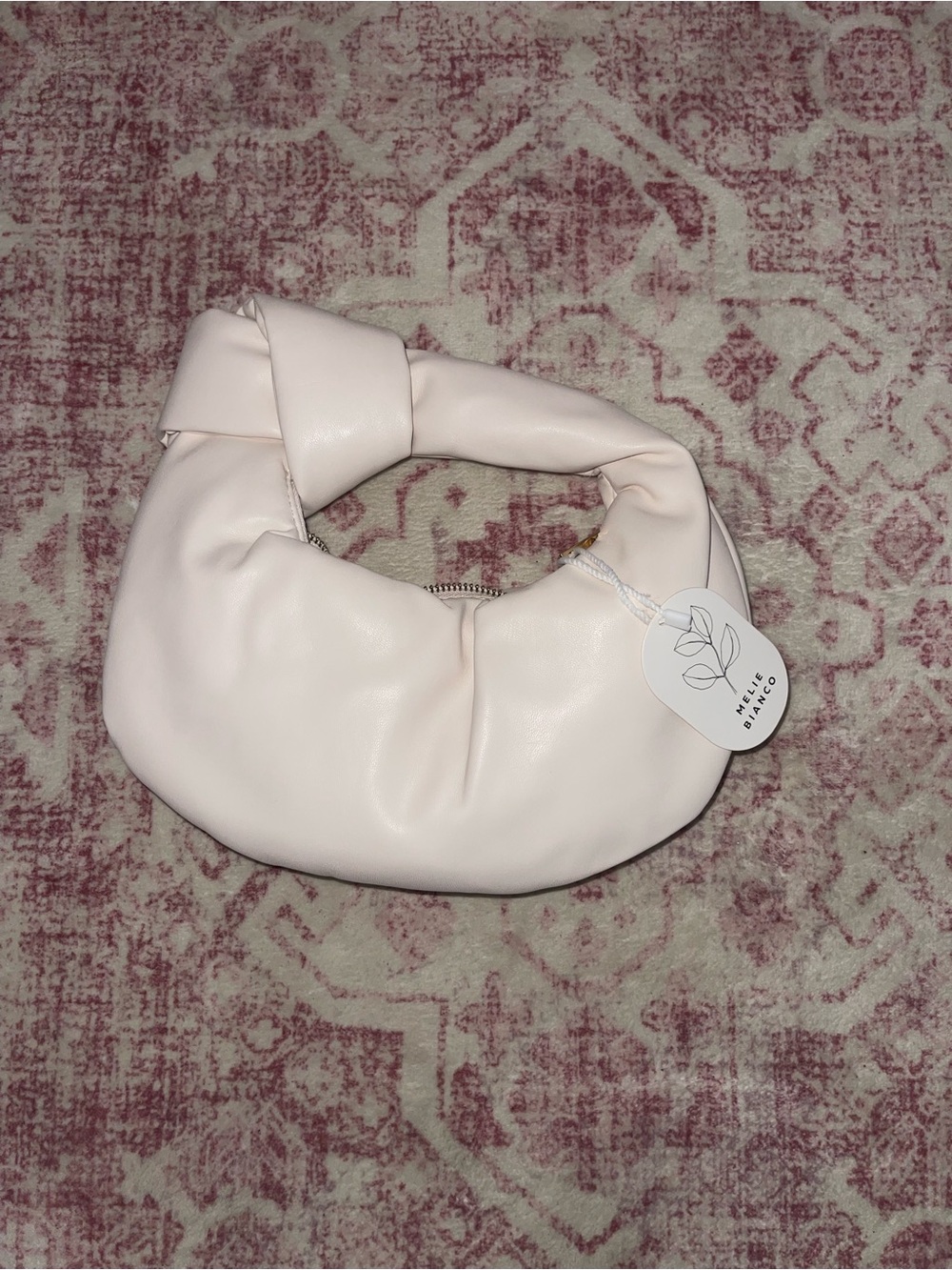 (New) Melie Bianco Knot Handle Hand Bag